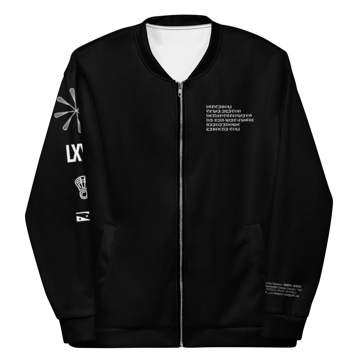 Skull and Crosse Signature Bomber Jacket – Laxyardigans
